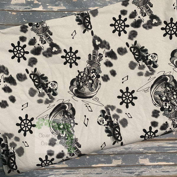 Steamboat Willie Cloth Pad - Made to Order