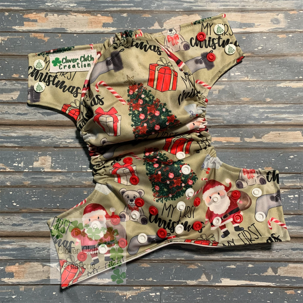 First Christmas Newborn Cover - Ready to Ship