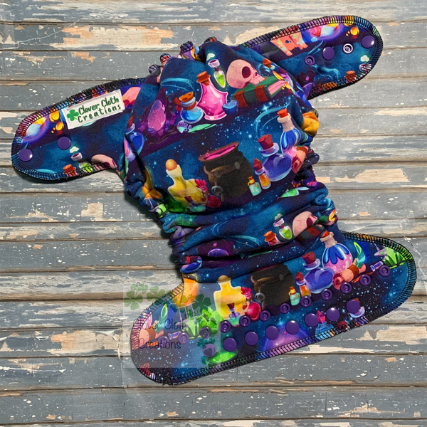 Potions Fitted Cloth Diaper - Made to Order