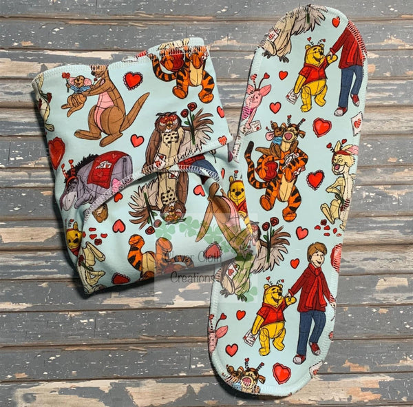 Pooh Valentine Preflat - Made to Order