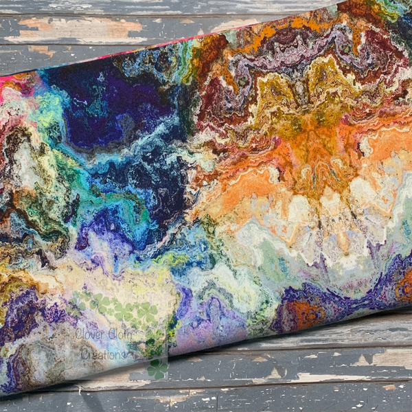 Boho Marble Cloth Pad - Made to Order