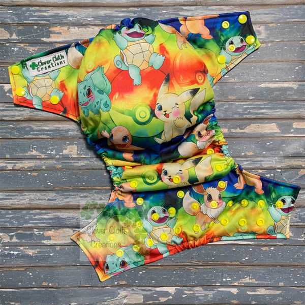 Pokemon Grunge Flex FullFit Cover - Ready to Ship