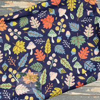 Fall Navy Cloth Pad - Made to Order