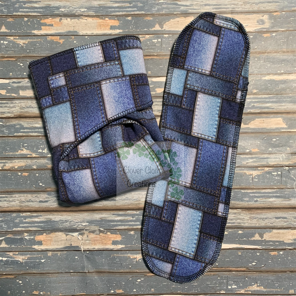 Denim Preflat - OS - 2 Layer - Ready to Ship