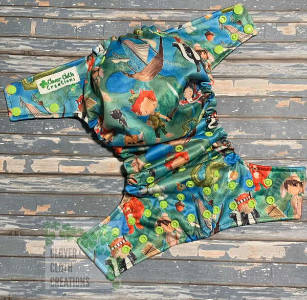 Lost Boys Cloth Diaper - Made to Order