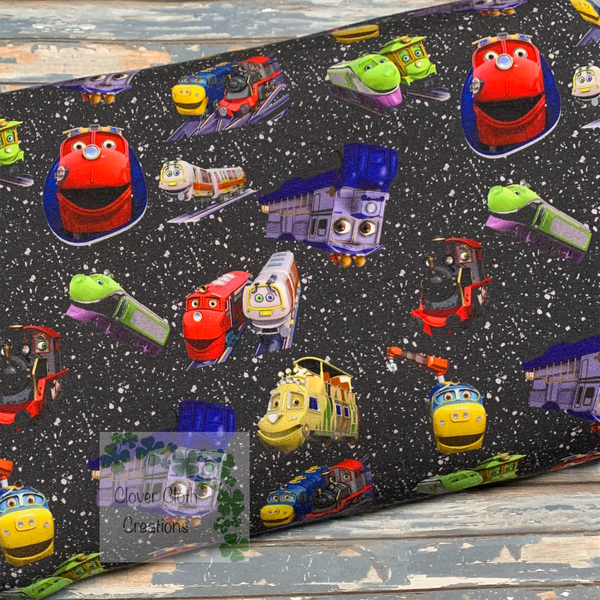 Chuggington Fitted Cloth Diaper - Made to Order
