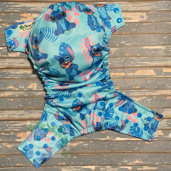 Blue Stitch Cloth Diaper - Made to Order
