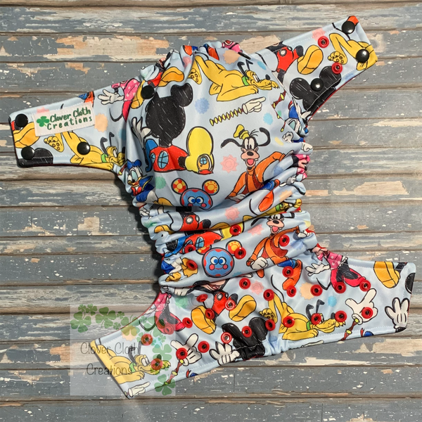 Classic Friends Cloth Diaper - Made to Order