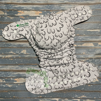Boobies Fitted Cloth Diaper - Made to Order
