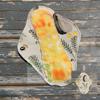 Hedgies and Shrooms Cloth Pad - Made to Order