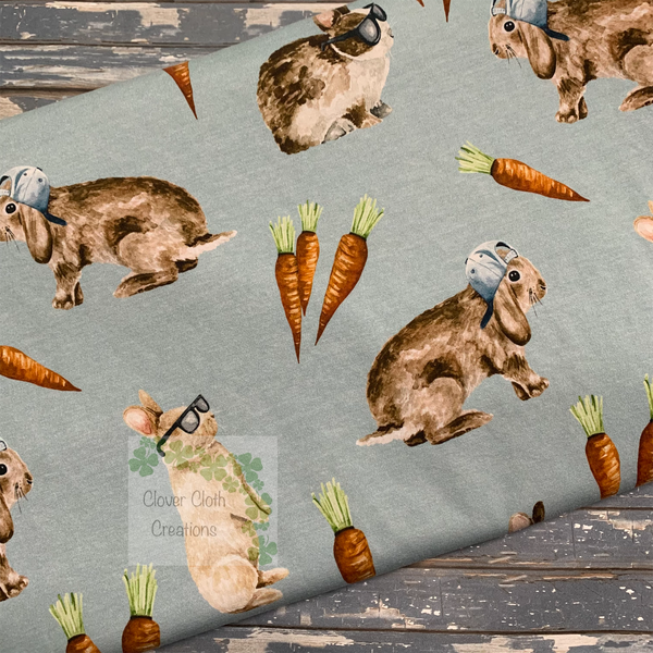 Cool Bunny Romper - Made to Order