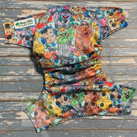 Street Stacked Cloth Diaper - Made to Order