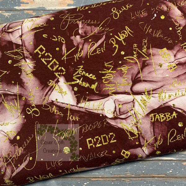 Wars Signatures Cloth Pad - Made to Order