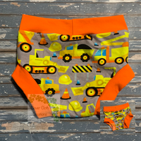 Construction Trucks Undies Size 5/6 - Ready to Ship