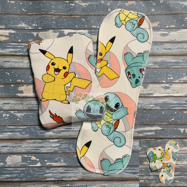 Poke Pals - Newborn Preflat - 2 Layer - Ready to Ship