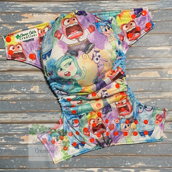 Inside Out Cloth Diaper - Made to Order