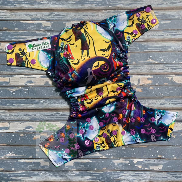 Purple NBC Cloth Diaper - Made to Order