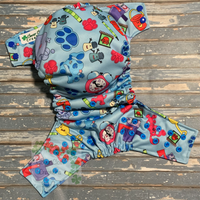 Blues House Cloth Diaper - Made to Order