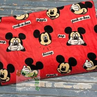 Mouse Faces Minky Hybrid Fitted Cloth Diaper - Made to Order