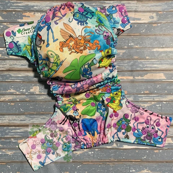 Bugs Life Cloth Diaper - Made to Order