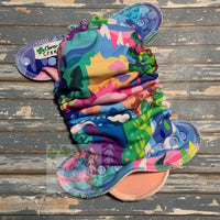 Mountains Fitted Cloth Diaper - Made to Order