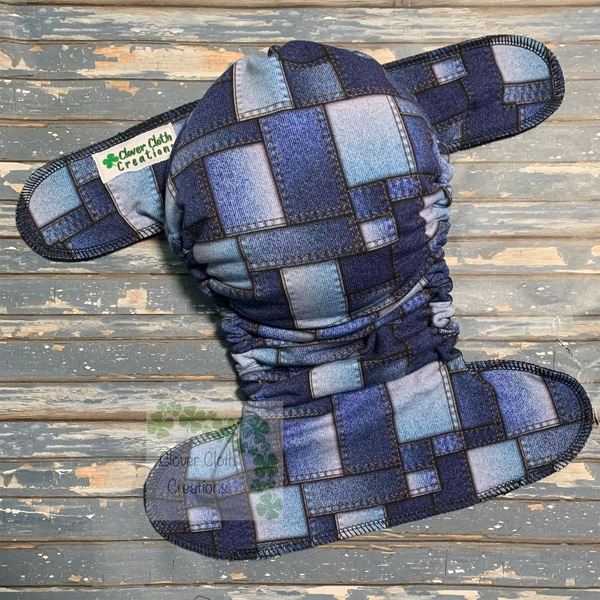 Denim Snapless OS Fitted - Ready to Ship