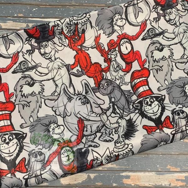 Suess Sketch Cloth Diaper - Made to Order
