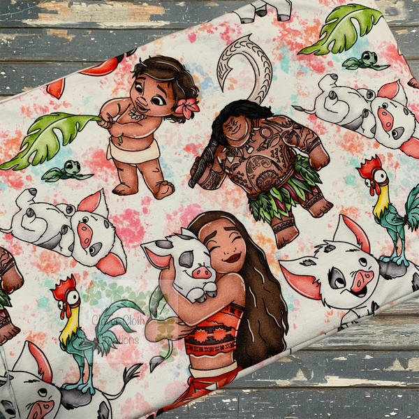 Moana Fitted Cloth Diaper - Made to Order