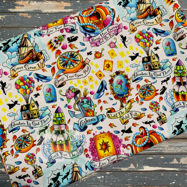 Tatspirational Fitted Cloth Diaper - Made to Order