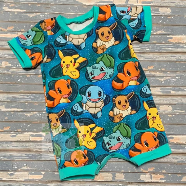 Poke Blobs Romper - Made to Order