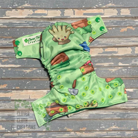 Gardening Cloth Diaper - Made to Order