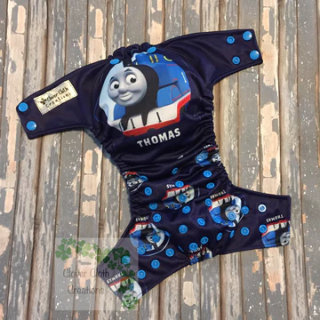 Thomas the Train Cloth Diaper - Made to Order