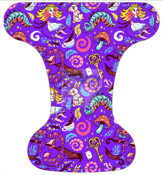 Cartoon Alice Cloth Diaper - Made to Order