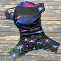 Galaxy Dolphins Cloth Diaper - Made to Order