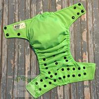Lime Green Cloth Diaper - Made to Order