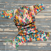 Abstract Dots Cloth Diaper - Made to Order