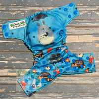 Totoro 2 Cloth Diaper - Made to Order
