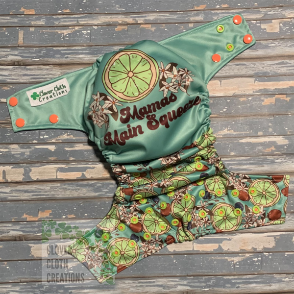 Mama’s Main Squeeze Cloth Diaper - Made to Order