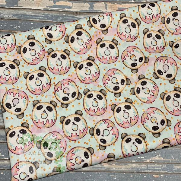 Panda Donuts Cloth Diaper - Made to Order