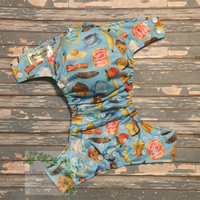 Breakfast Foods Cloth Diaper - Made to Order