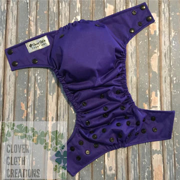 Purple Cloth Diaper - Made to Order
