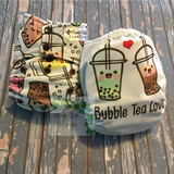 Bubble Tea Love Cloth Diaper - Made to Order