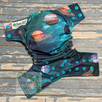 Solar System Cloth Diaper - Made to Order