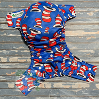 Suess Hats Cloth Diaper - Made to Order