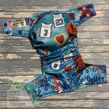 One Tree Hill Cloth Diaper - Made to Order