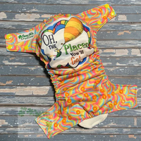 Oh the Places You’ll Go Cloth Diaper - Made to Order