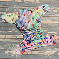 Colorful Pinocchio Cloth Diaper - Made to Order