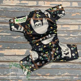 Sloths in the Rainforest Cloth Diaper - Made to Order