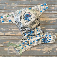 Stitch Diagram Cloth Diaper - Made to Order