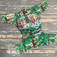 Pooh Acres Cloth Diaper - Made to Order